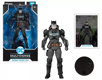 Buy New Dc Multiverse Batman Hazmat Suit 7  Figure • 9.95£