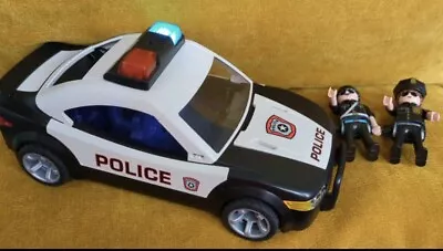Buy Playmobil 5614 / 5673 City Action Police Car With Flashing Lights & Figures Men • 4.25£