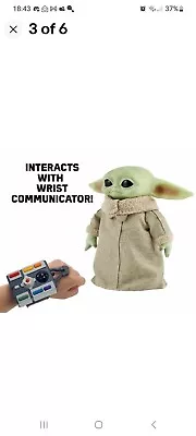 Buy Star Wars The Child Baby Yoda Feature Plush Moves Sounds Animatronic Mandalorian • 39.99£