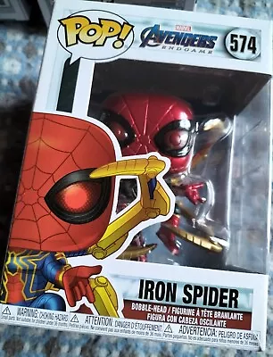 Buy Funko Pop! Movies: Avengers: Endgame - Iron Spider Vinyl Figure No 574 • 7£