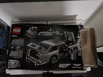 Buy LEGO 10262 Aston Martin DB5 James Bond 007 - BOX ONLY.  (creased /worn) • 15£