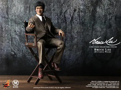 Buy Rare! New Hot Toys MIS11 BruceLee  In Suit Version 1/6 Action Figure In Stock • 185£