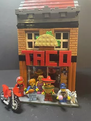Buy Moc Custom Taco Restaurant Modular Building. Built With Used Lego Brick • 105£