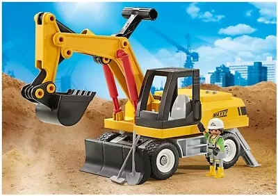 Buy Playmobil 9888 Excavator, Brand New In Sealed Bag, Builders Playset, City Life • 19.90£