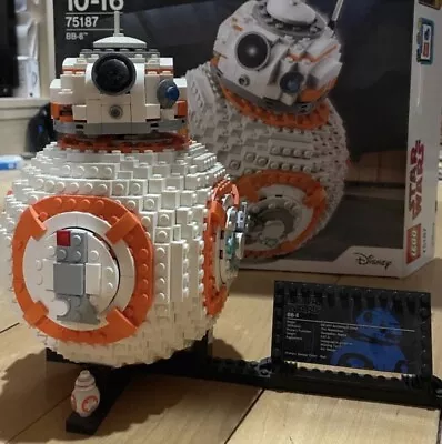 Buy LEGO Star Wars Set Number 75187 BB-8 100% COMPLETE With Box & Manual • 99.99£