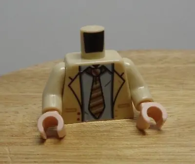 Buy LEGO Parts Minifigure Printed Shirt/Tie Torso's Tan X1 • 1.99£
