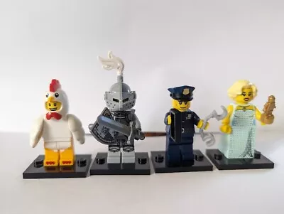 Buy Lego Minifigures Series Nine (2013) Four Minifigures - Policeman, Knight, More.. • 3.99£