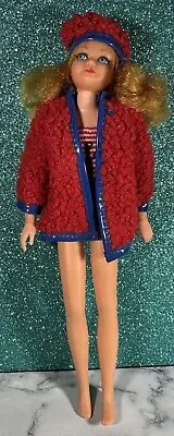Buy Vtg 1970 Trade-In Living Skipper~Posable W/Jacket, Hat, Swimsuit~Great Condition • 55.98£