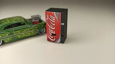 Buy 1/64 Drinks Cola Vending Machine With Sticker Hot Wheels, Matchbox, Diorama • 7.59£