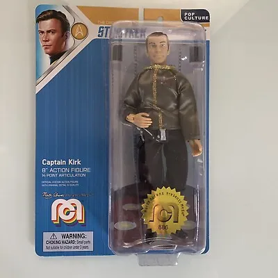 Buy Mego Classic Star Trek CAPTAIN KIRK Limited Edition 8  Figure Toy #886 Shatner • 22.99£