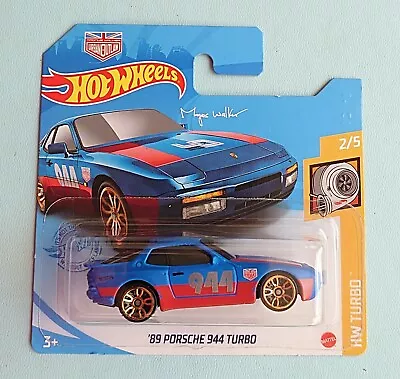 Buy Hot Wheels. '89 Porsche 944 Turbo. New Collectable Toy Model Car. HW Turbo. • 4£