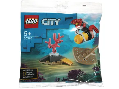 Buy LEGO 30370 - Diver With Stingray -  Polybag - New & Sealed 2020 • 5.99£