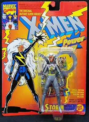Buy The Uncanny X-Men Storm Power Glow Action Figure 1993 ToyBiz No. 49370 NRFB • 25£