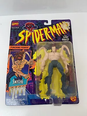 Buy Marvel Spider Man Toy Biz ~ Punching Power Smythe 1994 Action Figure BNIP • 35£