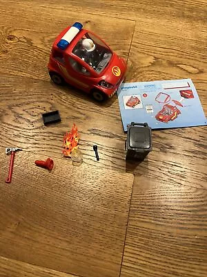 Buy Playmobil 9234 City Action Fireman & Car EUC • 8£
