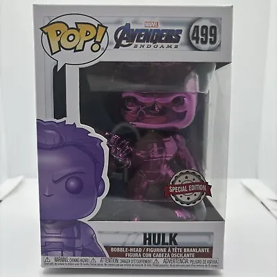 Buy Funko Pop! Avengers - Hulk (Purple Metallic) #499 Special Edition Marvel • 9.99£