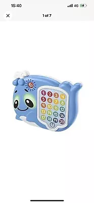 Buy Fisher-Price Linkimals 1-20 Count & Quiz Whale, Interactive Musical Learning Toy • 18.99£