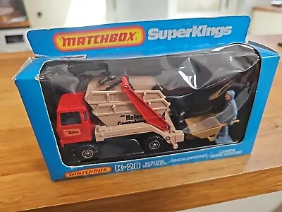 Buy Matchbox Super Kings K28 Bedford Skip Truck Diecast Boxed Retro Model Toys K-28 • 25£