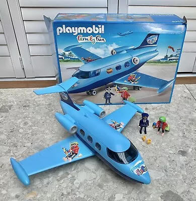 Buy PLAYMOBIL Family Fun FunPark Summer Jet Plane Set (9366) Great Condition • 20£