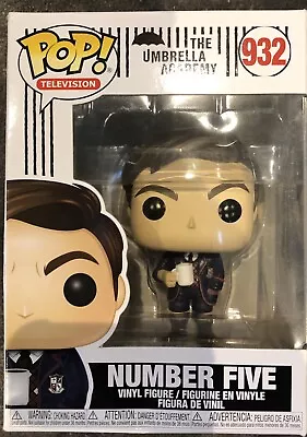 Buy Funko Pop! Umbrella Academy: Number Five With Mask (Chase) Vinyl Figure • 15£
