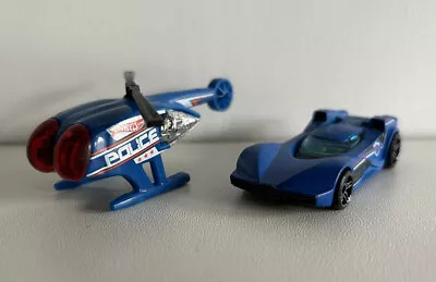 Buy Hot Wheels Police Helicopter And Scoops Di Fuego Police Car 1993 And 2009 Toys • 5.99£