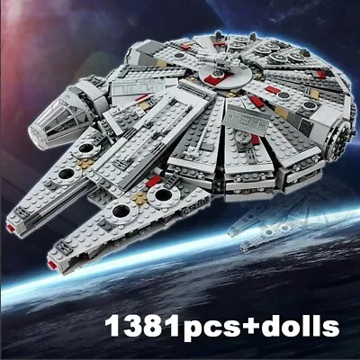 Buy NEW Star Wars Millennium Falcon (75105) Complete Set With Figures • 65£