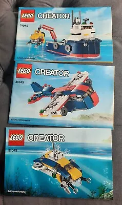 Buy Lego Creator 31045 3 In 1 Ocean Explorer • 9.99£