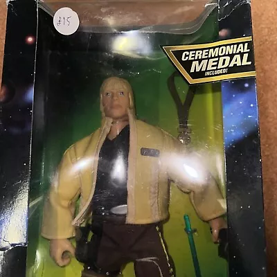 Buy Star Wars Action Collection 12  Inch Luke Skywalker In Ceremonial Gear 1997 • 20£