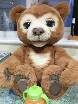 Buy Hasbro FurReal Friends Cubby The Curious Bear Interactive Animated Toy Teddy • 30£