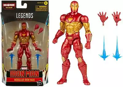 Buy Marvel Legends Comic Modular Iron Man 6  Inch Action Figure - Hasbro *SALE* • 14.99£