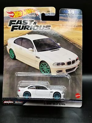 Buy Hot Wheels Premium Real Riders Fast And Furious BMW M3 E46 (B105) • 11.99£
