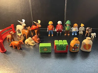 Buy Playmobil Vintage Figures. Animals And Accessories. Various And From Advent Set • 12£