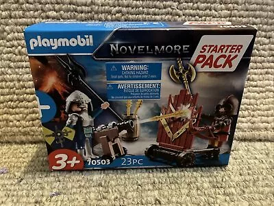 Buy Playmobil 70503 Starter Pack Novelmore Knights' Duel New Sealed • 9.99£