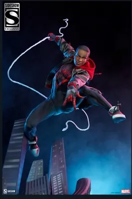 Buy SPIDERMAN MILES MORAL Premium Exclusive Format 3008221 New Sealed Sideshow • 1,456.11£