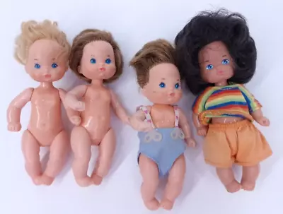 Buy Heart Family Toddler Bundle Lot Barbie Mattel Vintage 1980s 4 Baby Doll • 20.13£