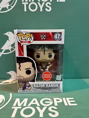 Buy Razor Ramon 47 Funko Pop! Vinyl WWE Wrestling GameStop Exclusive • 10.99£