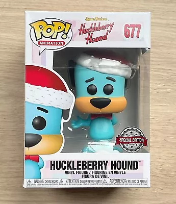 Buy Funko Pop Hanna Barbera Huckleberry Hound Holiday #677 + Free Protector • 13.99£
