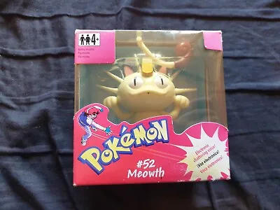 Buy MEOWTH Pokemon 52 Figure Hasbro 1999 3.5 Inch • 22.49£