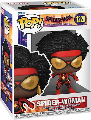 Buy Funko POP Marvel Vinyl Spider-Man Across The Spider-Verse Spider-Woman BNIB • 15£
