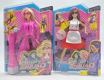 Buy Set Of 2x 2015 Mattel Spy Squad Secret Agent Barbie Doll: Barbie + Teresa • 47.09£