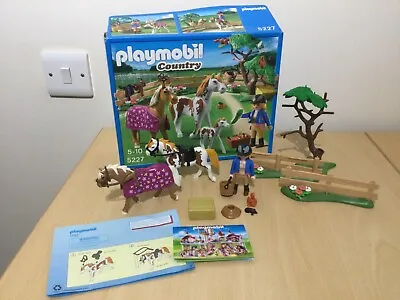 Buy Playmobil 5227 Country Pony Farm Boxed Instructions Not Complete • 5.99£
