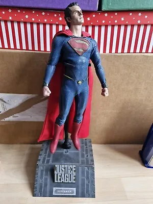 Buy Hot Toys Justice League Superman Dc Henry Cavill 1/6 Figure Custom + Jla Stand • 189.99£