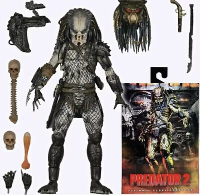 Buy NECA Ultimate Predator 2 Elder 7  Action Figure • 40£
