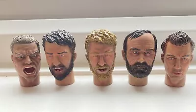 Buy 5 X DID-Sideshow, Replacement Heads 1/6h Scale, Customise Your Figures Rare • 24.99£