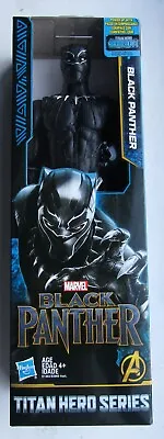 Buy 12  Marvel Hasbro Black Panther Titan Hero Series 12 Inch Action Figure - New!! • 9.95£