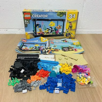 Buy LEGO Creator 3 In 1 Fish Tank Set 31122 With Instructions & Box *Incomplete* • 29.95£