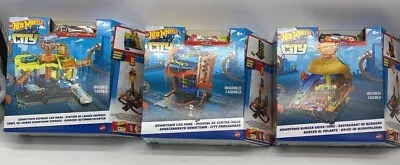 Buy Hot Wheels City Playset 3 Different Sets To Choose From Ages 4+ YJN001 NG • 15£