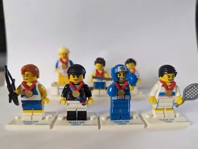 Buy RARE LIMITED EDITION Team GB (2012 Olympics) Lego Minifigures - Set Of Seven • 49.99£