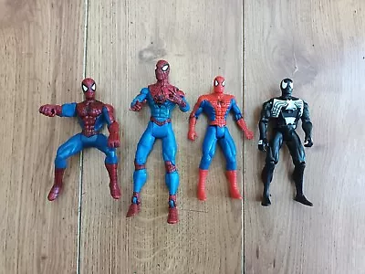 Buy Vintage Spider-Man Action Figure Bundle Toybiz • 9£
