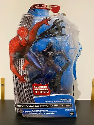 Buy Spider-Man 3 Venom Action Figure With Capture Web 2007 Hasbro - Boxed Read Desc • 40£